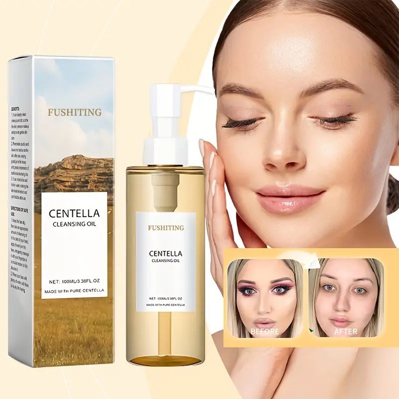 EELHOE Centella Cleansing Oil - Aceite Limpiador Facial Desmaquillante (100ml) 4 EELHOE Centella Cleansing Oil - Aceite Limpiador Facial Desmaquillante (100ml) - Imagen 4