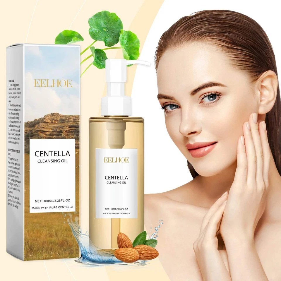 EELHOE Centella Cleansing Oil - Aceite Limpiador Facial Desmaquillante (100ml) 5 EELHOE Centella Cleansing Oil - Aceite Limpiador Facial Desmaquillante (100ml) - Imagen 5