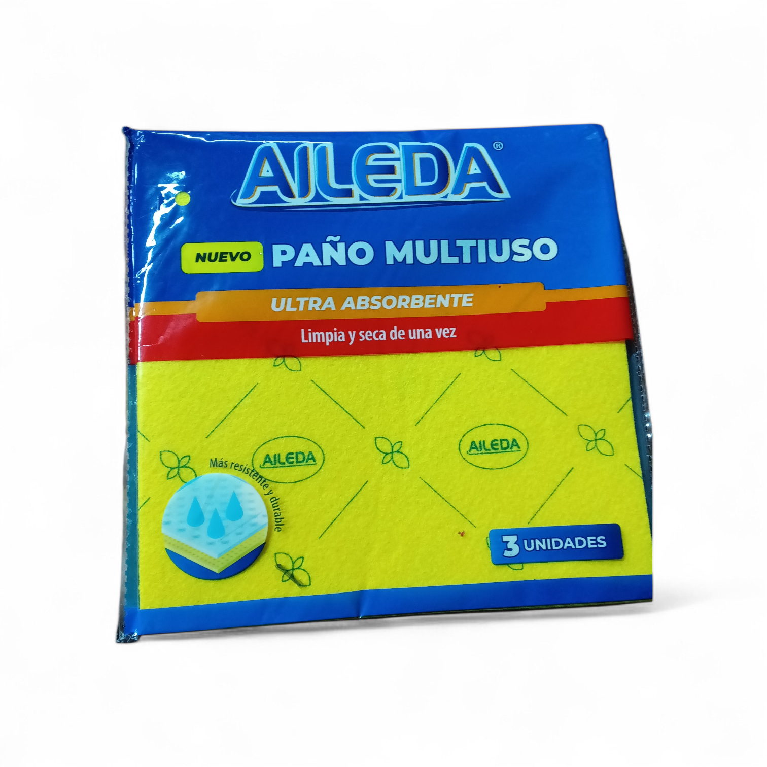 Pack 3 Paños Multiuso Ultra Absorbentes - Limpieza Hogar 1 Pack 3 Paños Multiuso Ultra Absorbentes - Limpieza Hogar