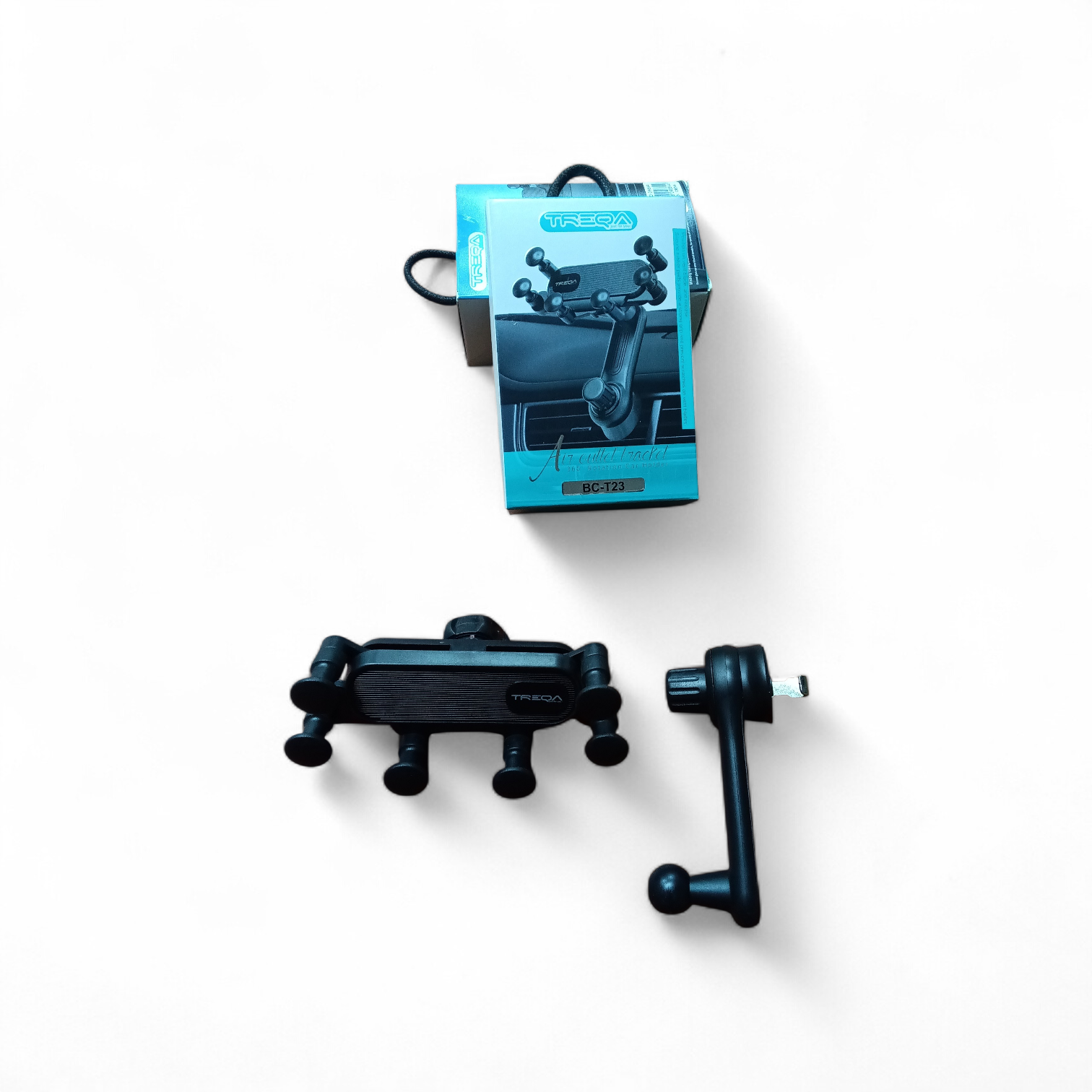 Soporte de Celular para Auto TREQA BC-T23 - Rejilla de Ventilación y Rotación 360° 1 Soporte de Celular para Auto TREQA BC-T23 - Rejilla de Ventilación y Rotación 360°