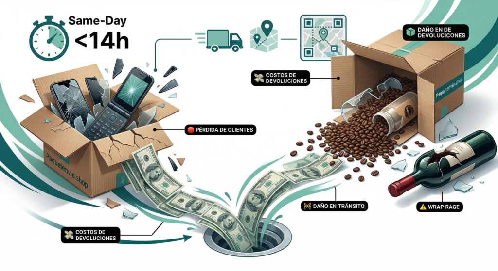 ¡Cuidado! Estás perdiendo dinero por malos embalajes (y no solo en productos rotos) 1 Gemini Generated Image vnfhc4vnfhc4vnfh PaquetEnvío