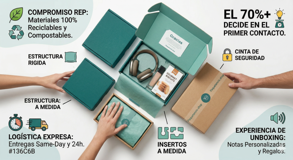 Ruta al Empaque Perfecto: Iniciando la experiencia del cliente 2 Ruta al Empaque Perfecto Iniciando la experiencia del cliente 3 PaquetEnvío
