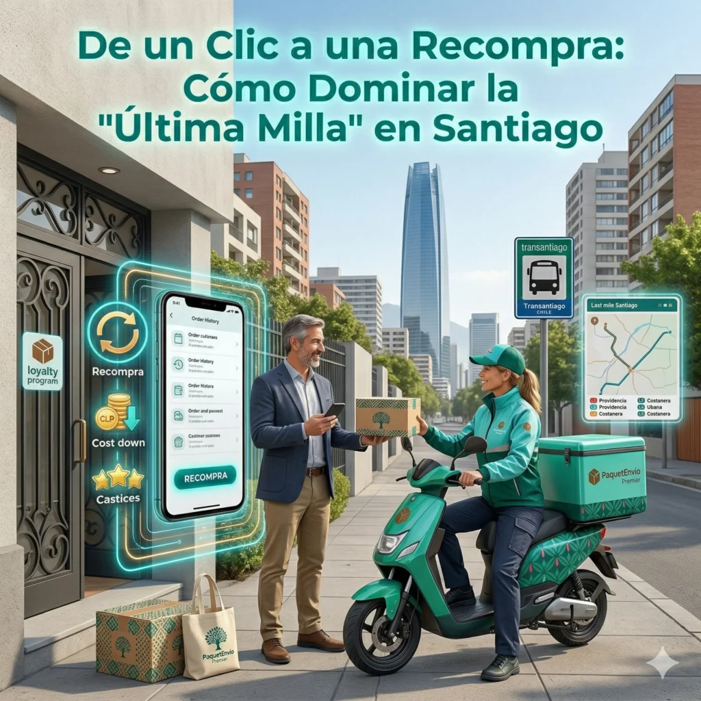 De un Clic a una Recompra Como Dominar la Ultima Milla en Santiago PaquetEnvío