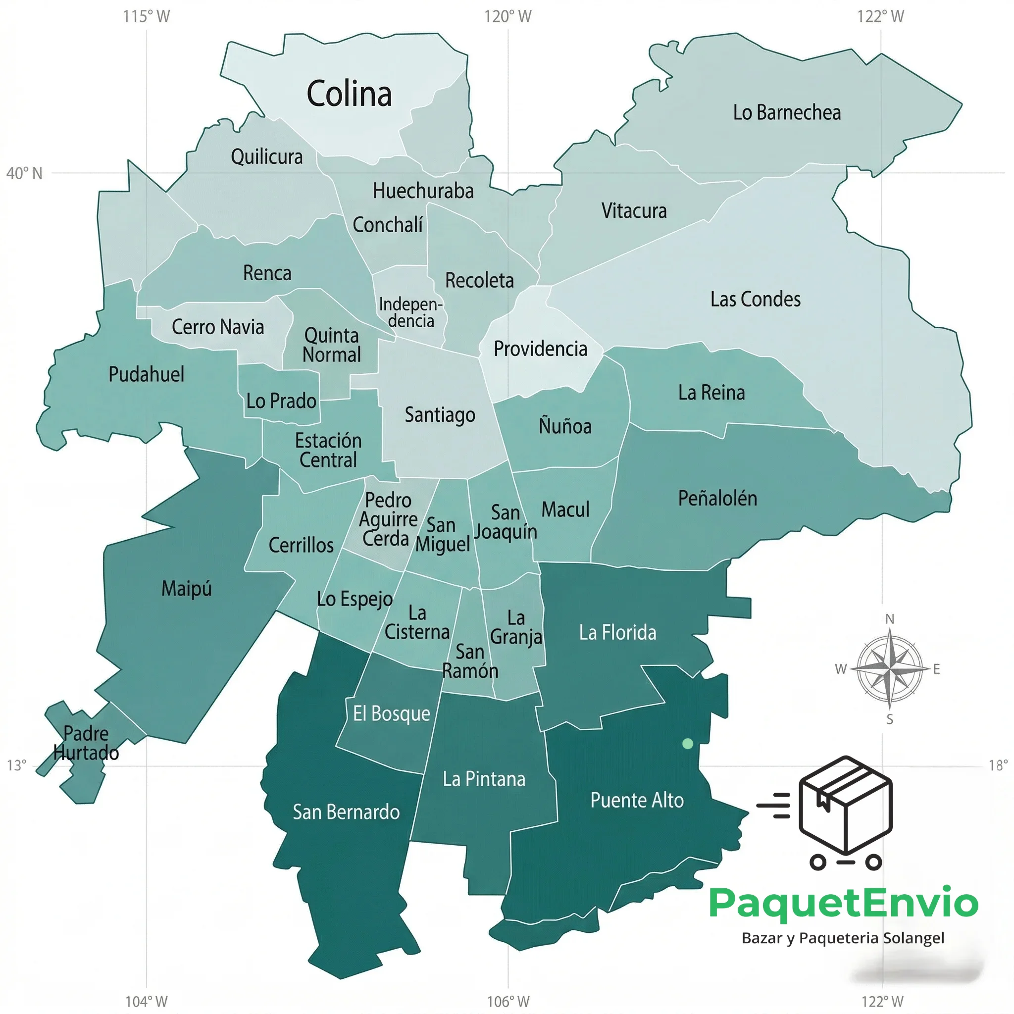 Nuestros Servicios 1 Mapa Cobertura Santiago