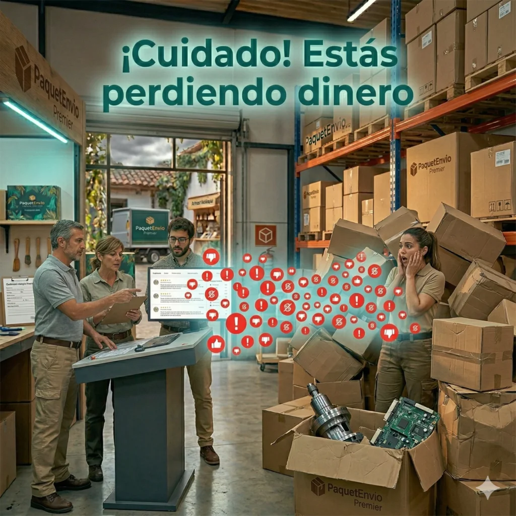 ¡Cuidado Estas perdiendo dinero PaquetEnvío