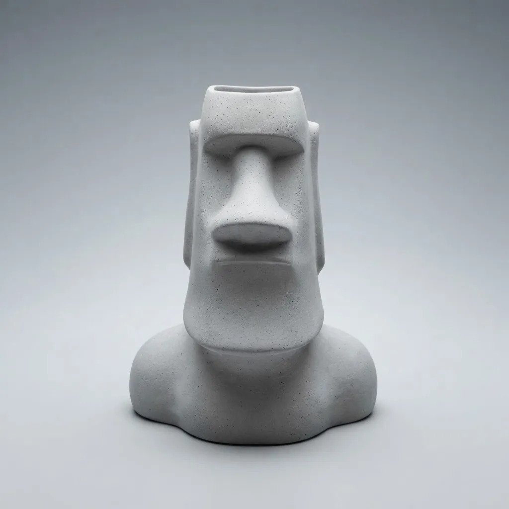 Macetero Moai Rapa Nui 3d Petg 1 Macetero Moai Rapa Nui 3d Petg