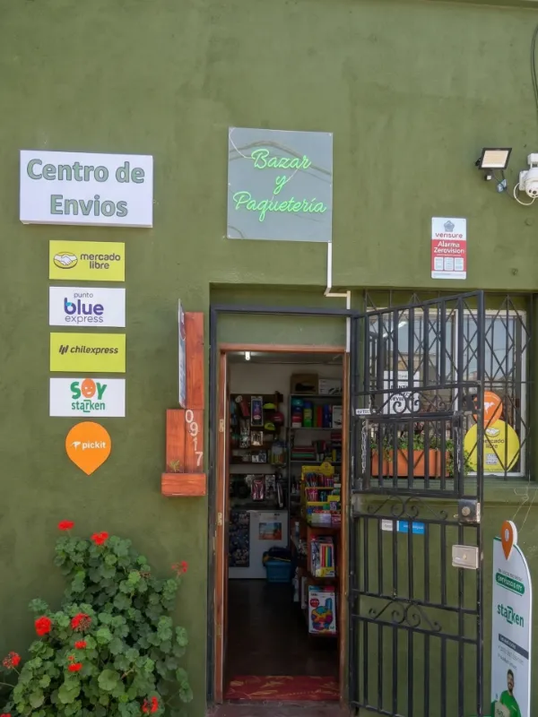 Cómo llegar 1 Fachada de PaquetEnvío, centro de envíos en Avenida Ossa 0917, La Cisterna